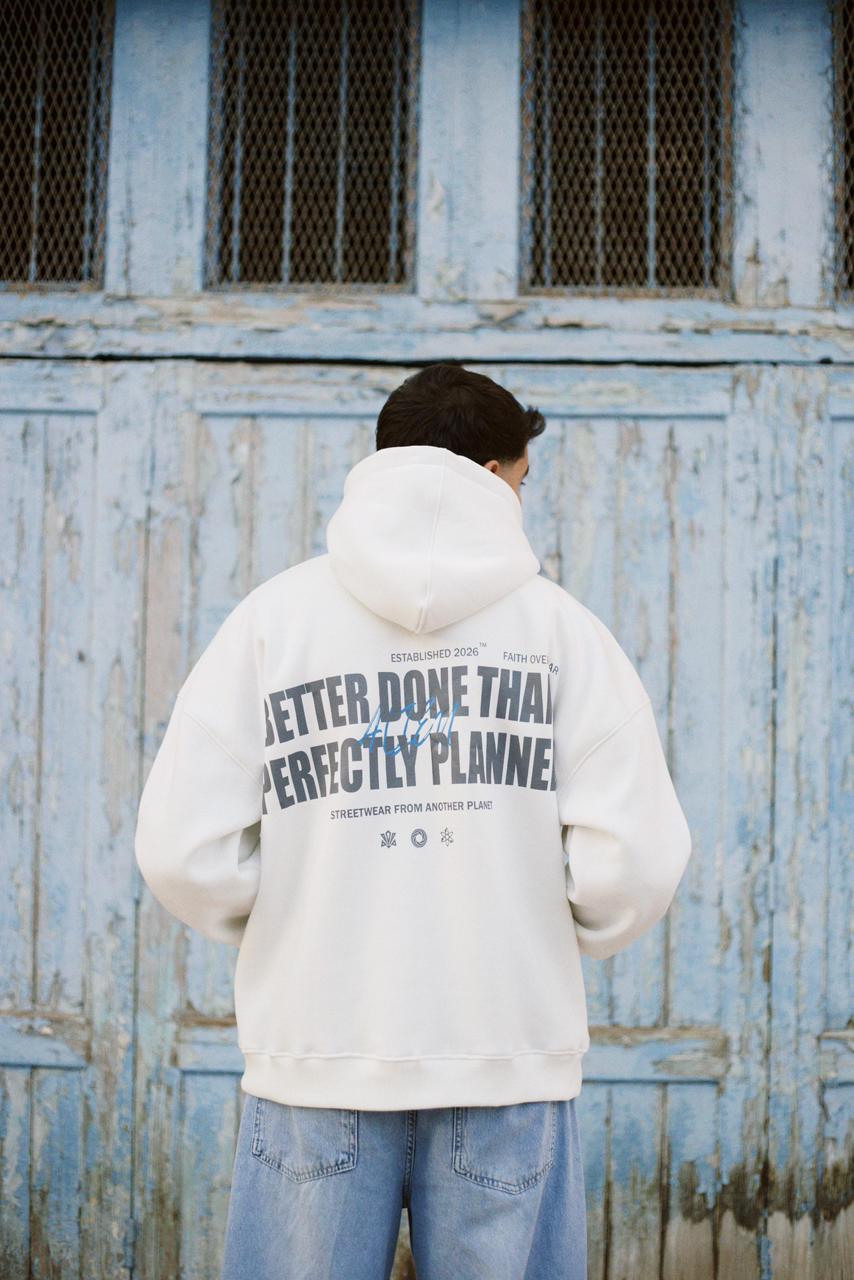 Alien Hoodie "white"