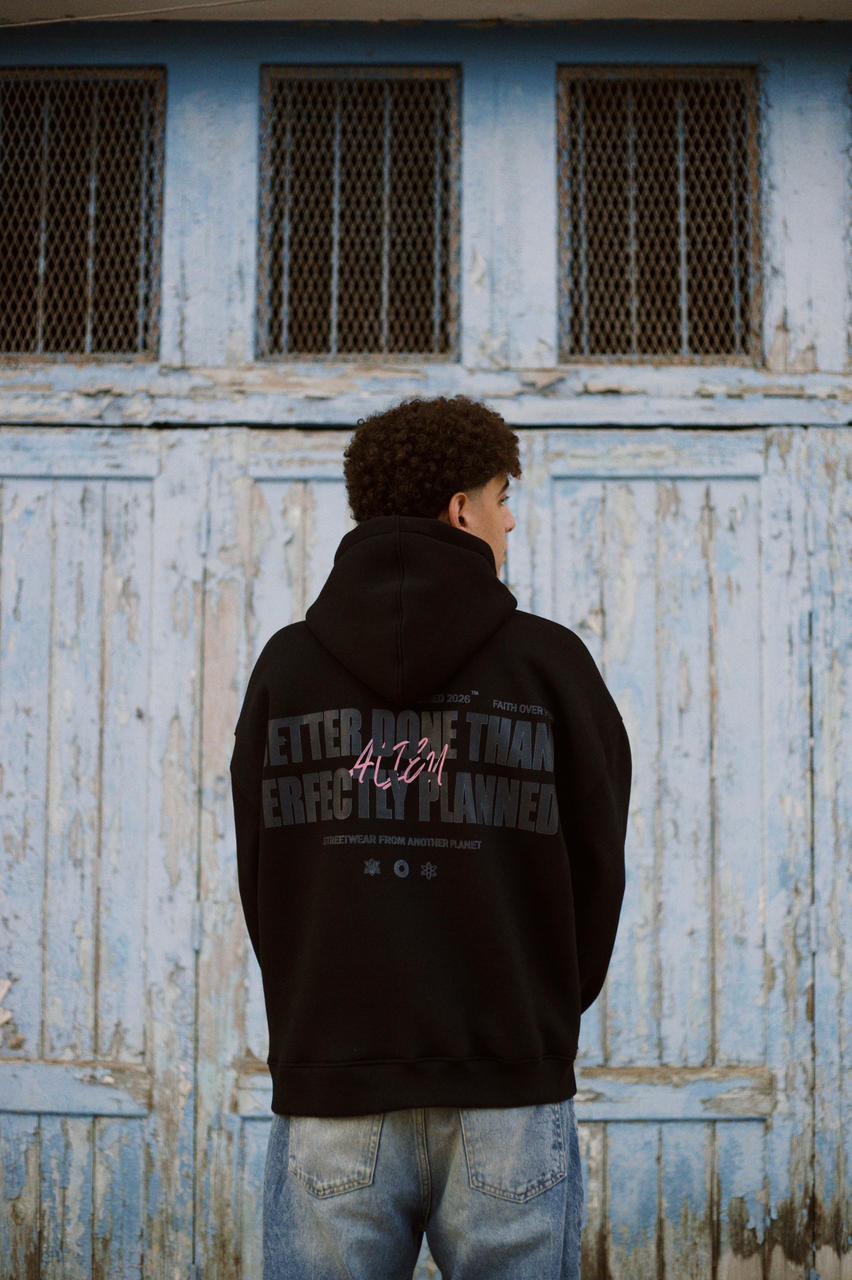 Alien Hoodie "Black"